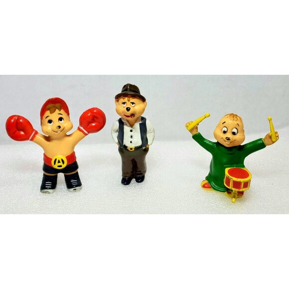 Vintage Alvin & The Chipmunks Uncle Harry PVC Figure Cigar 1983 Cartoon Toy - Picture 1 of 16